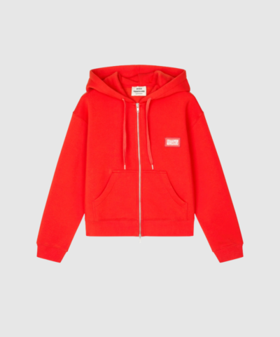 Mads Nørgaard – Standard Bobo Hood Sweatshirt - Fiery Red