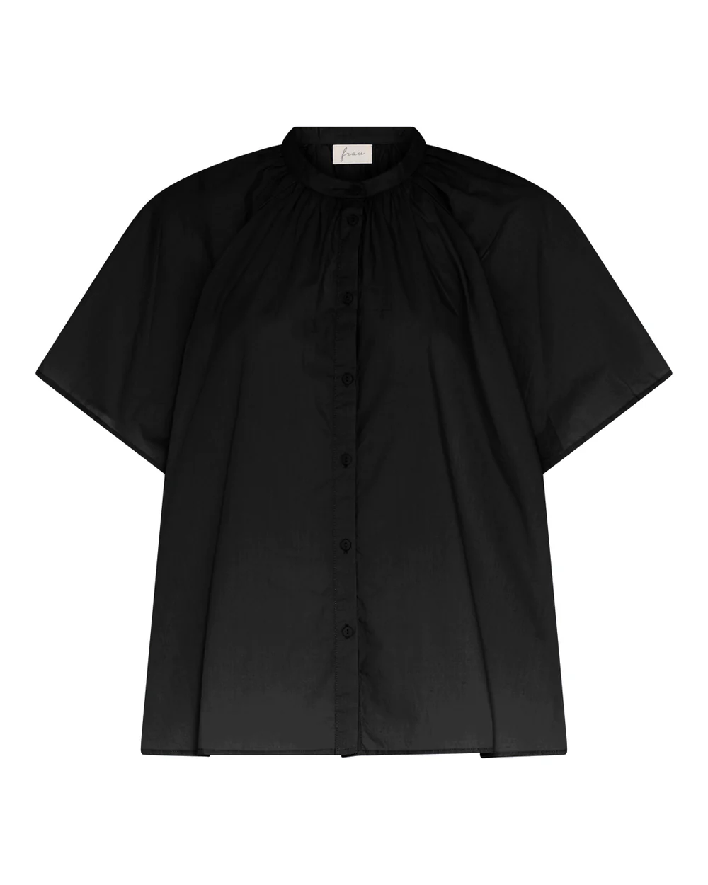 Frau - Siena Kortærmet Skjorte – Sort - Billede 2