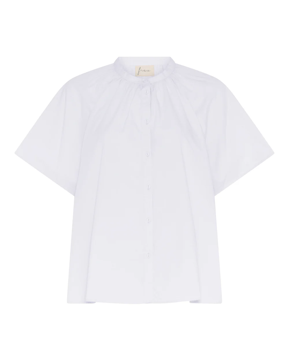 Frau - Siena Kortærmet Skjorte – Bright White - Billede 2