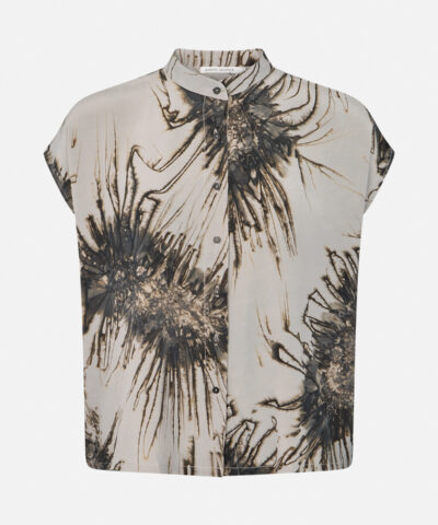 Alternative view of Rabens Saloner - Sea Urchin Button Blouse Heva - Grå