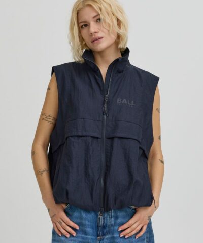 Alternative view of BALL – Bastella Waistcoat – Navy