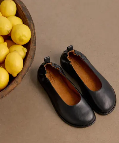 Alternative view of Angulus – Ballerina med Bred Pasform - Sort