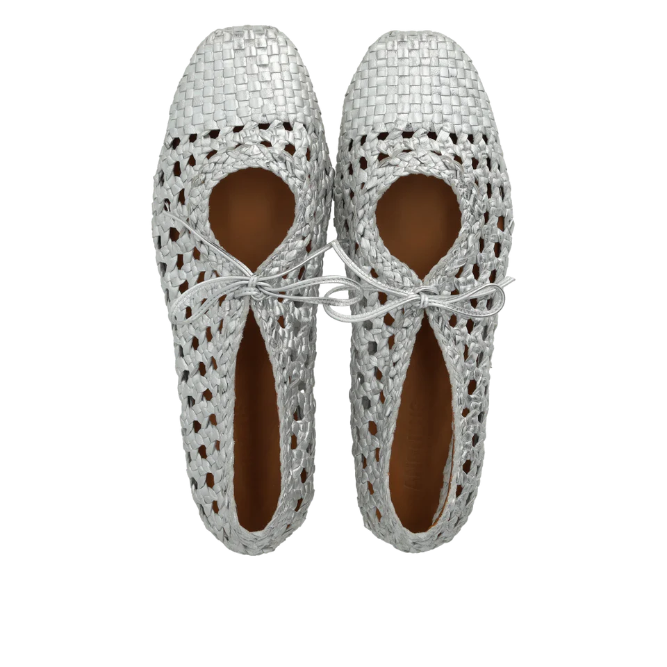 Angulus – Håndflettet ballerina – Sølv - Billede 3