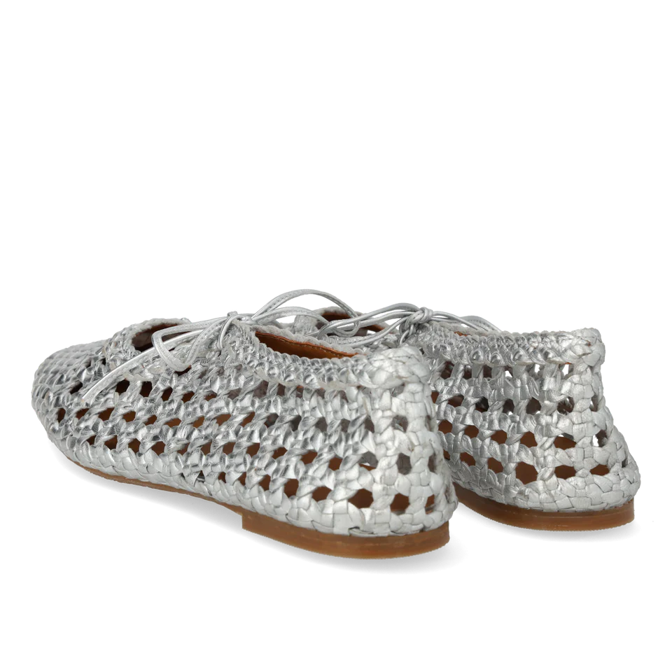 Angulus – Håndflettet ballerina – Sølv - Billede 4