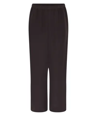 Alternative view of FRAU – Melbourne Silk Crepe Pant - Chocolate Torte