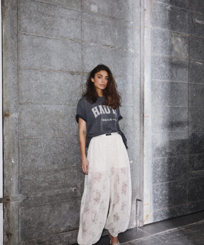 Alternative view of Haute Lamitie - Bella Lace Harem Pant - Ecru