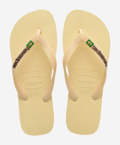 Alternative view of Havaianas – Brasil Logo - Buttercream