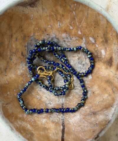 Alternative view of Annavii – Reena Halskæde - Marine Blå