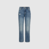 Tonya Cropped Jeans i Granada Distressed fra IVY. Relaxed fit, tapered leg og cropped længde. Low‑stretch denim med autentiske slid‑detaljer. Perfekt til et cool hverdagslook.