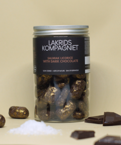 Alternative view of Lakrids Kompagniet - KJÆVSJIJD – Salmiak Mørk Chokolade 260g