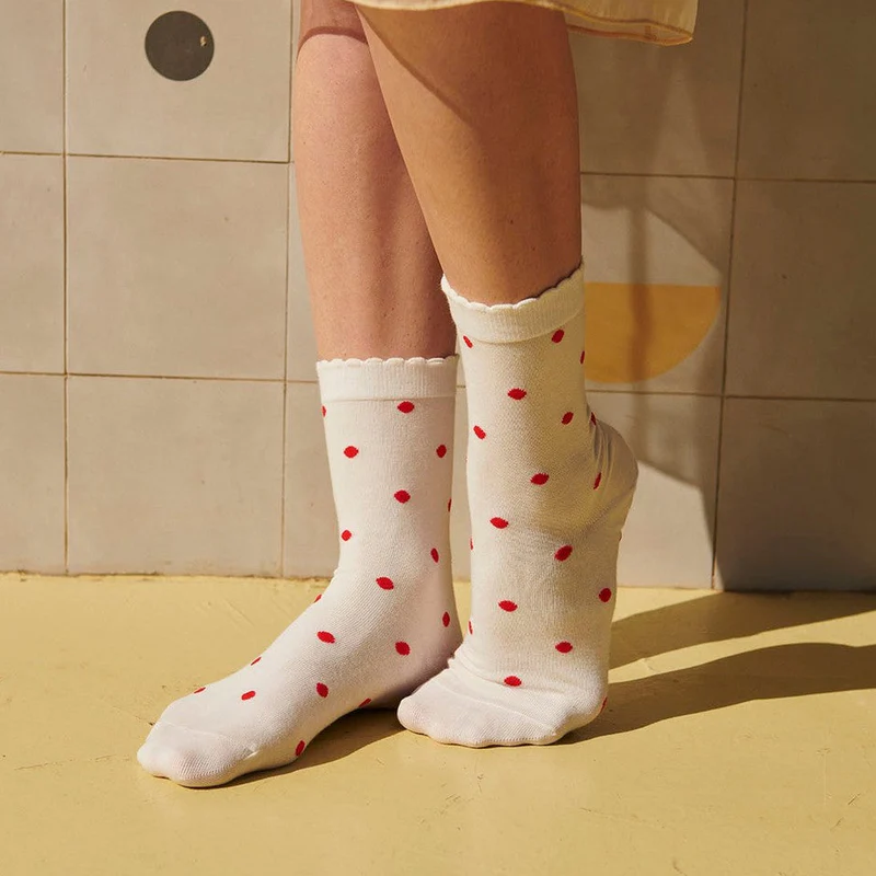 MP Denmark – Etta Socks – Tomato - Billede 2