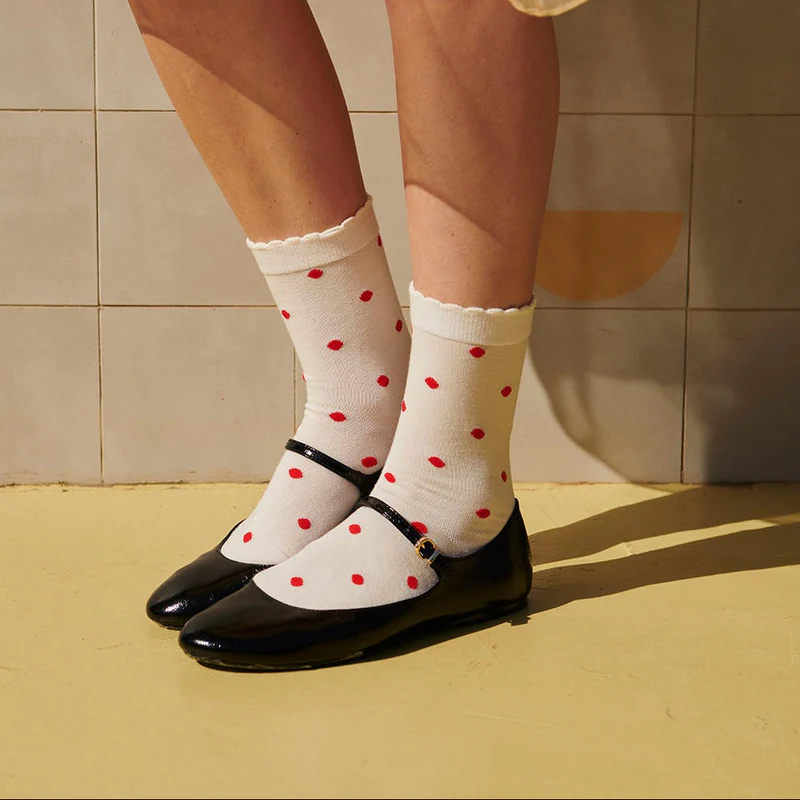MP Denmark – Etta Socks – Tomato - Billede 3