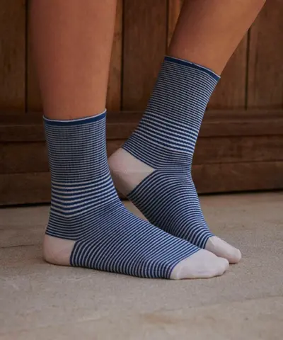 Alternative view of MP Denmark – Thilde Socks - High Tide