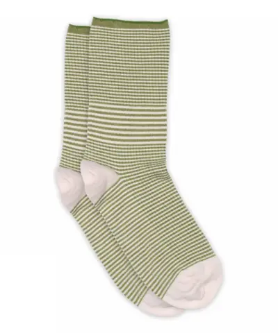 Alternative view of MP Denmark – Thilde Socks – Vibrant Green