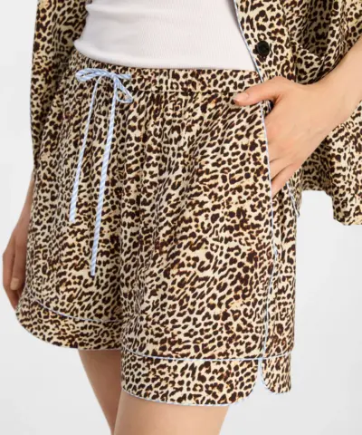 Alternative view of MUNTHE - Buniga Shorts - Print Animal