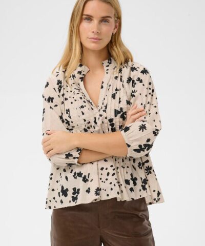 Alternative view of Part Two – AlettaPW BL Bluse - Flower Dot