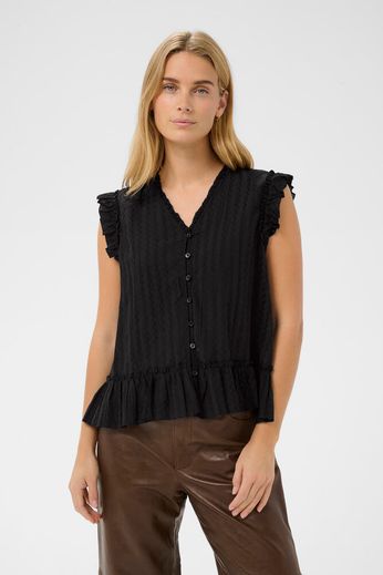 Part Two – AnekaPW BL Bluse - Sort - Billede 2