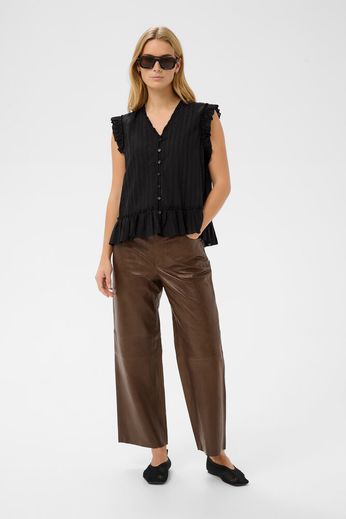 Part Two – AnekaPW BL Bluse - Sort - Billede 5