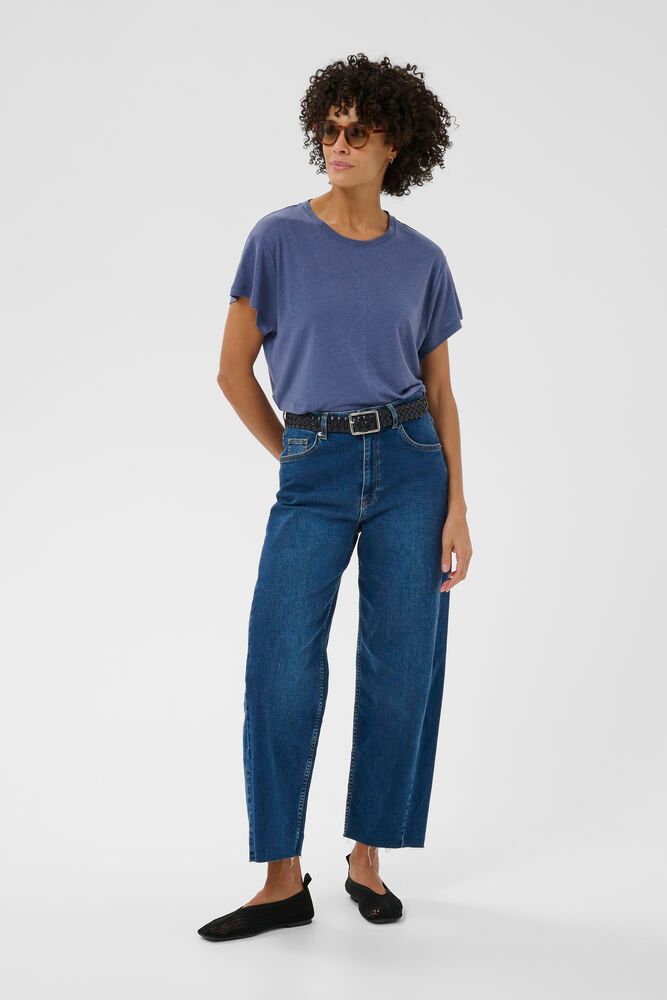 Part Two – AnemonaPW TS T-shirt - Blå Indigo - Billede 5