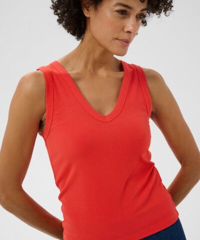 Alternative view of Part Two – Nikkiapw Top - Poppy Red