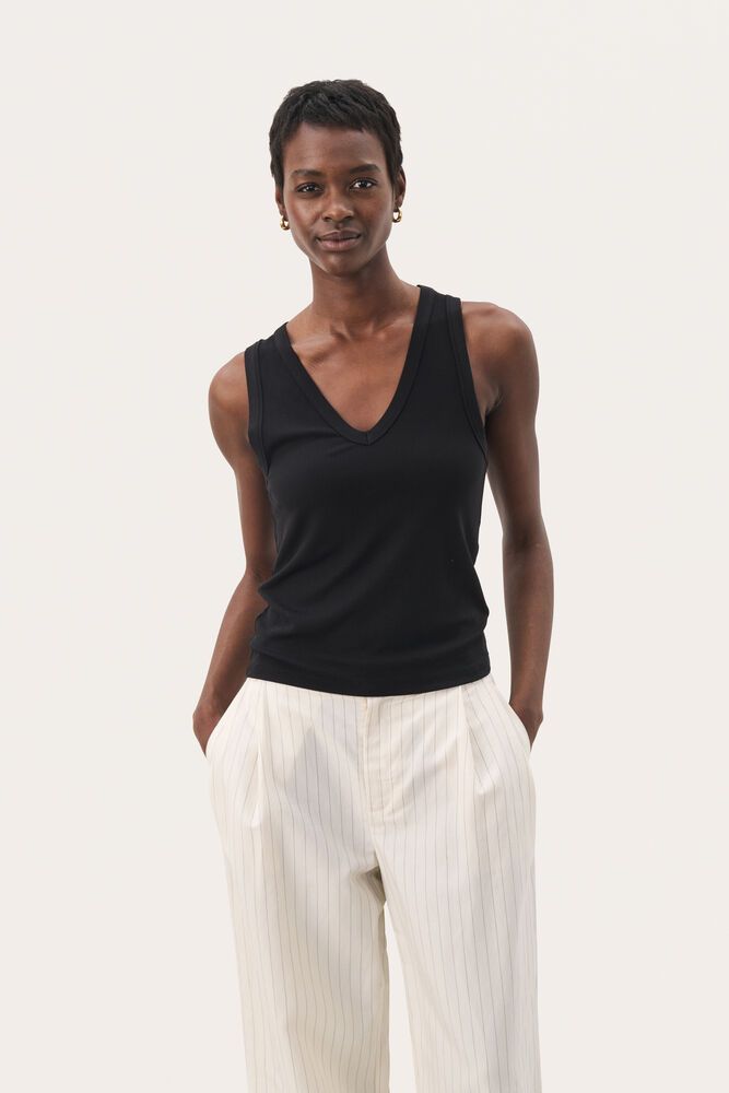 Part Two – Nikkiapw Top - Sort - Billede 2