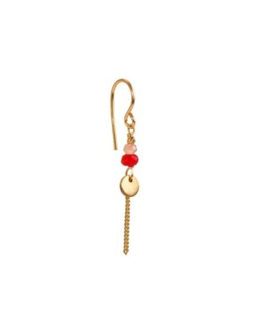 Alternative view of Stine A - Miss Paris Mini Earring – Boheme Guld