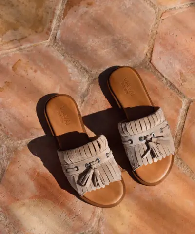 Alternative view of VIA VAI – Vita Eva Slippers - Sand