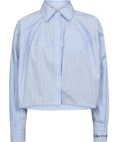 Alternative view of Haute L´amitie - Sophie Stripe Shirt – Pale Blue