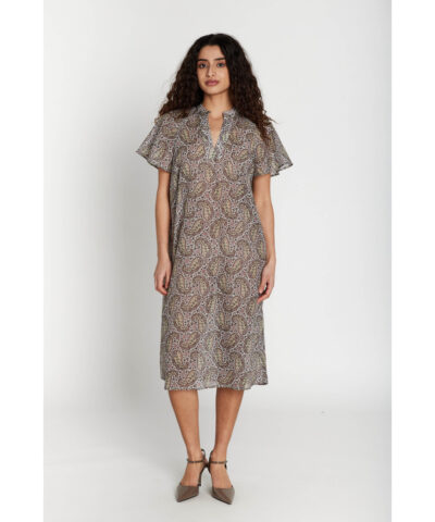 Alternative view of Heartmade - 427HM Vilan Dress – Rose Paisley Print