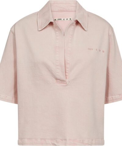 Alternative view of IVY ‑ Opera Oversize Polo Shirt – Antique Blossom