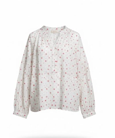 Alternative view of Lecoco - Svala Shirt – White