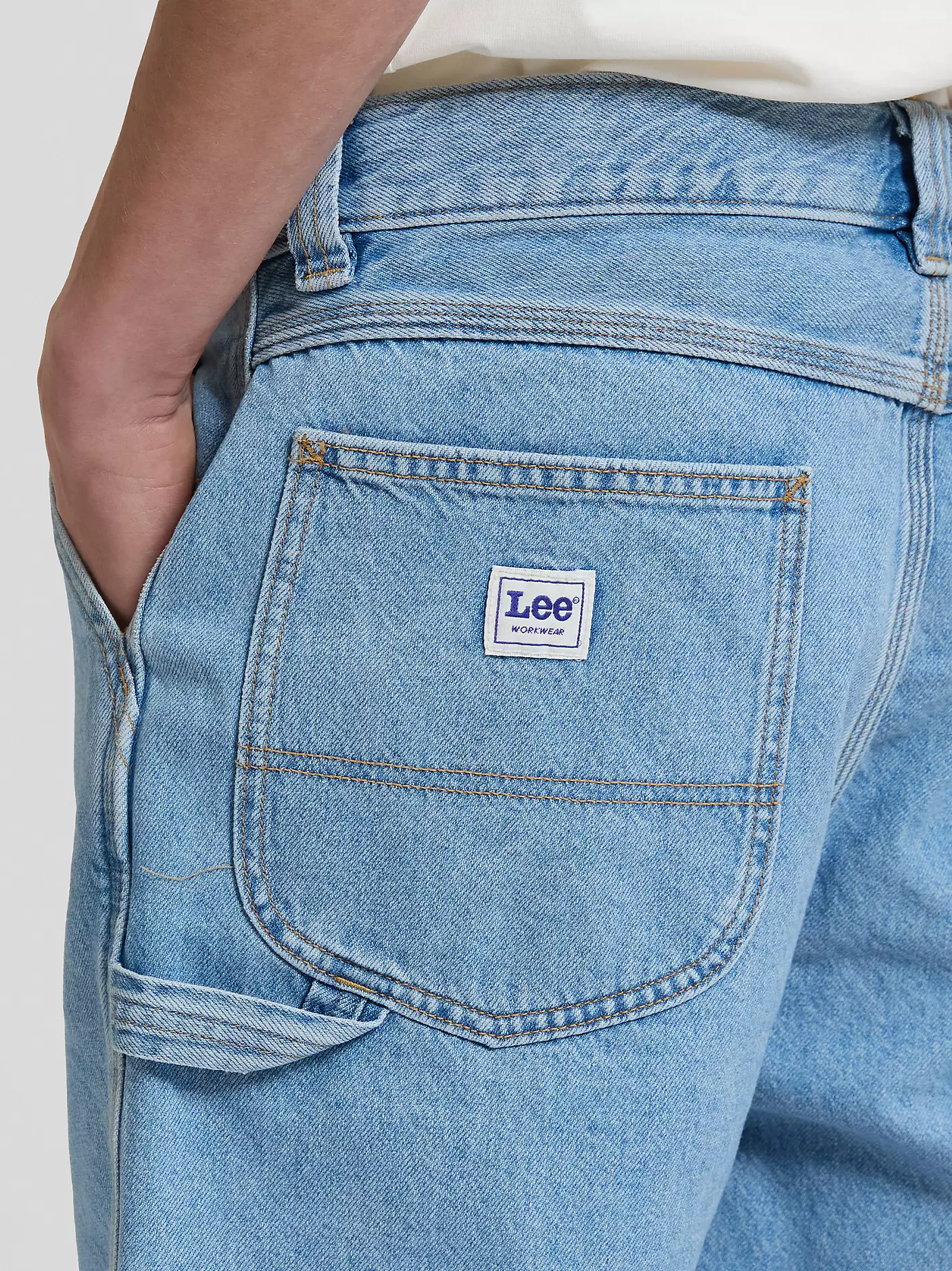 Lee - Workwear Relaxed Carpenter Short – Just Me - Billede 2