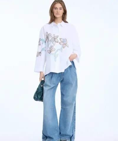 Alternative view of MUNTHE - Nicolette Top – White