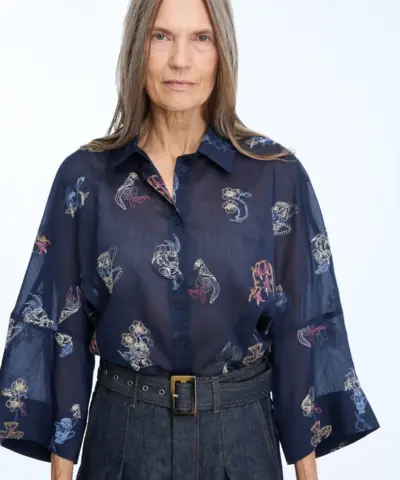 Alternative view of MUNTHE - Nilsa Top – Navy