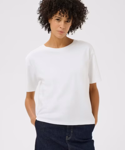 Alternative view of Part Two - AnnePW T-shirt – Hvid