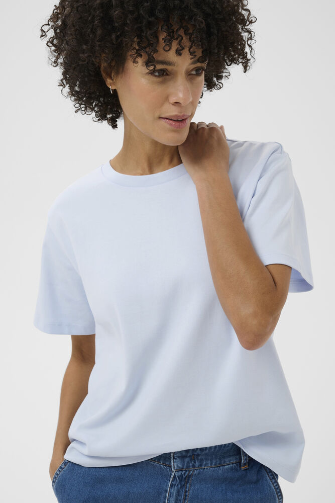 Part Two - AnnePW T‑shirt – Heather Blue - Billede 4