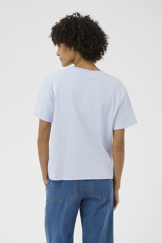 Part Two - AnnePW T‑shirt – Heather Blue - Billede 3