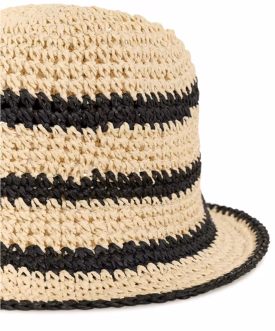 Alternative view of Part Two - BeintaPW Hat – Black Stripe