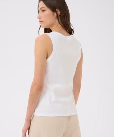 Alternative view of Part Two - BessyPW Top – Bright White