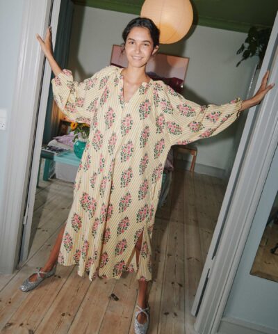 Alternative view of Sissel Edelbo - Lara Dress – Golden Yellow