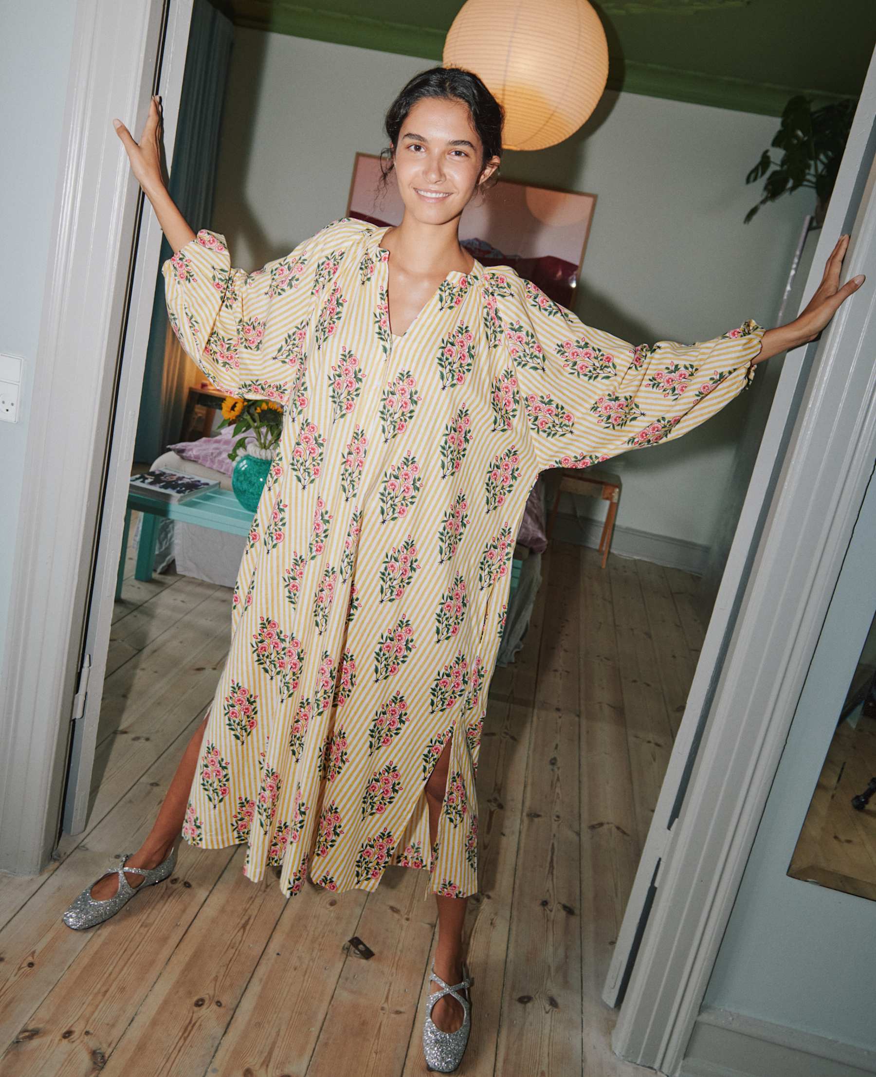 Sissel Edelbo - Lara Dress – Golden Yellow - Billede 2