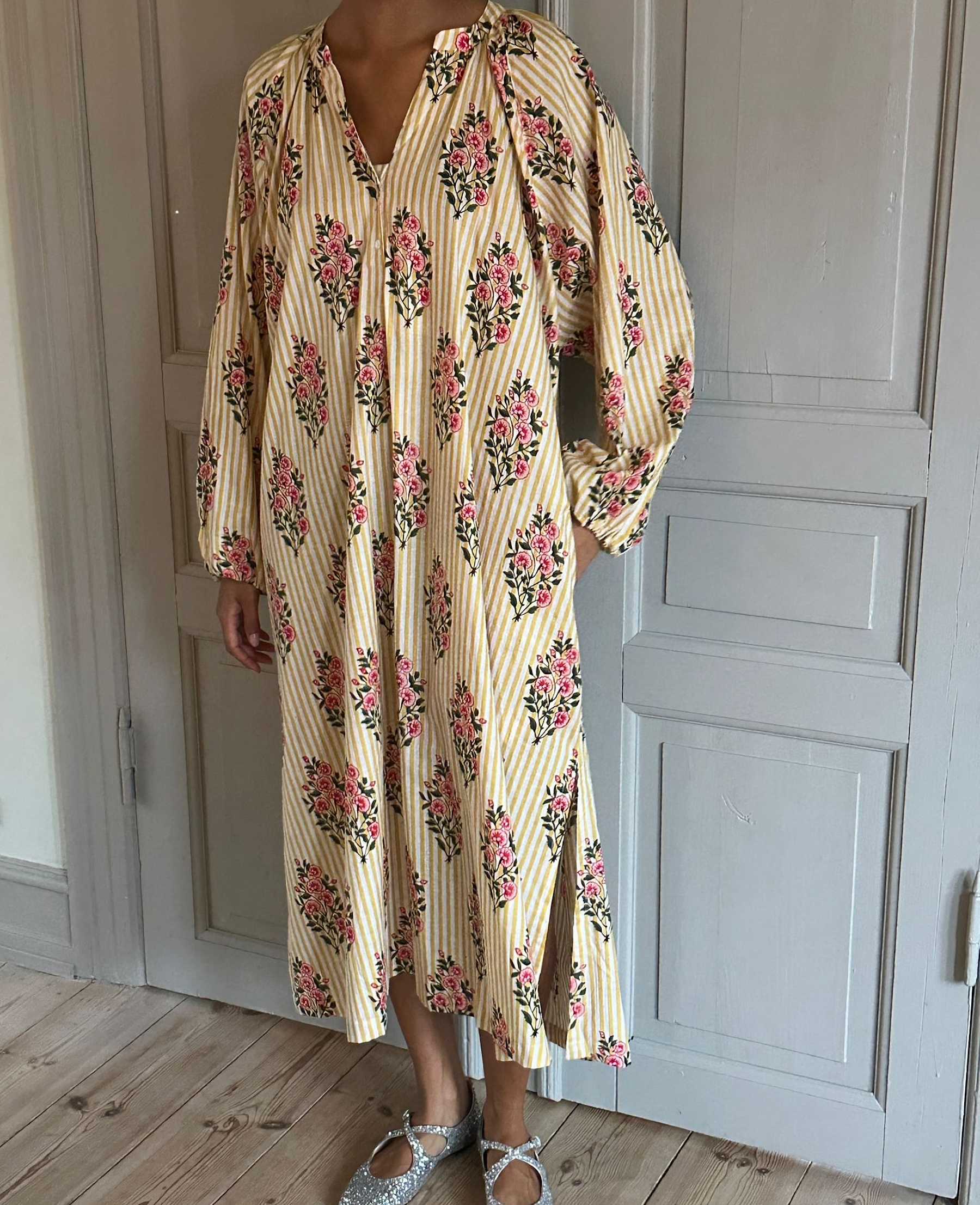 Sissel Edelbo - Lara Dress – Golden Yellow - Billede 3