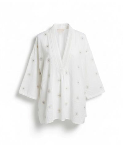 Alternative view of Lecoco - Ida Shirt – White