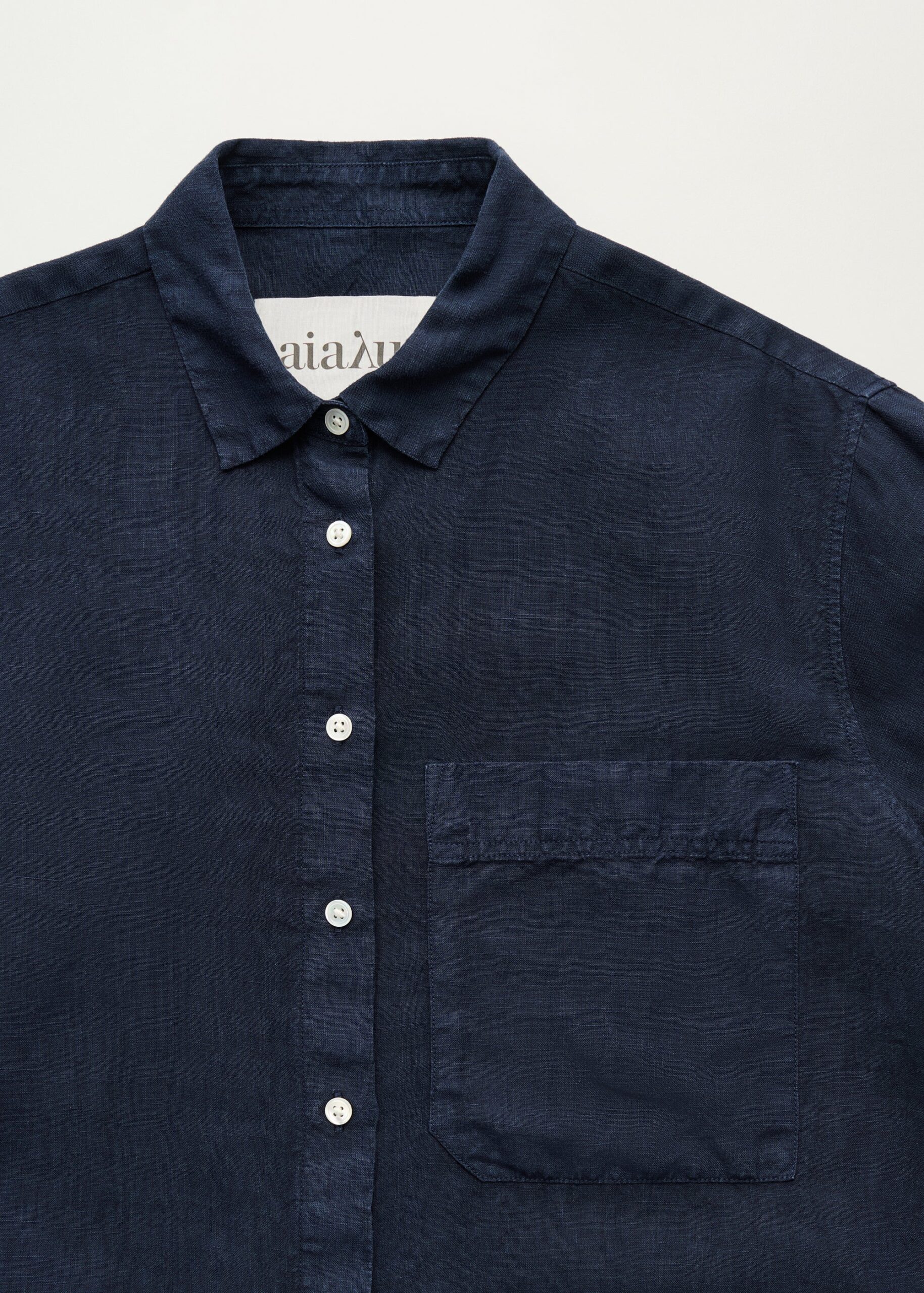 Aiayu - Lynette Linen – Navy - Billede 5