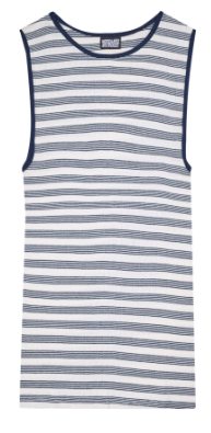 Alternative view of Nørgaard Paa Strøget - NPS Tank Top – Ecru/Marine