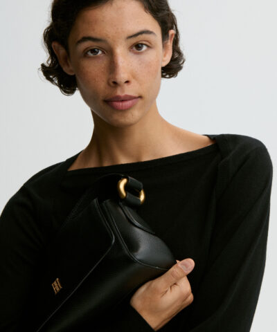 Alternative view of By Malene Birger - Lellie Leather Bag - Sort