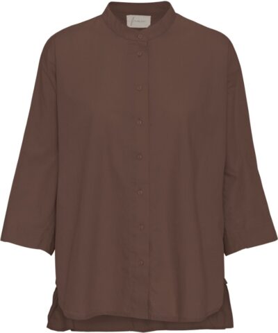 Alternative view of Frau - Seoul Short Shirt – Coffee Quartz