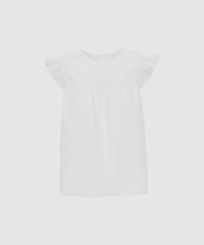 Stockholm SL Top fra FRAU i farven Bright White er en ærmeløs top i 100 % økologisk bomuld med løs og komfortabel pasform. En enkel og alsidig basisstyle, der er perfekt til både sommer og lag‑på‑lag styling.