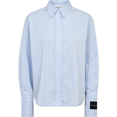 Haute L’Amitié - Sophie Classy Stripe Shirt – Pale Blue - Billede 4