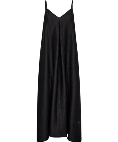 Alternative view of Haute L'Amitie - Corsica Pleat Strap Dress - Sort